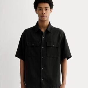 Everlane Black Casual Button Down Shirt
